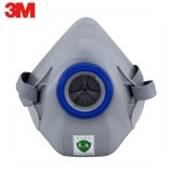 3M 7702 硅膠半面具防塵噴漆專業(yè)有機蒸氣防護面具