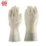 威蝶 36cmA-1白色 勞保手套乳膠防水防污耐磨耐酸堿工業(yè)防護 36厘米A-1中厚