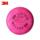 3M 2091CN 濾棉P100過(guò)濾各類顆粒物玻璃纖維